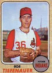 1968 Topps Baseball Cards      269     Bob Tiefenauer